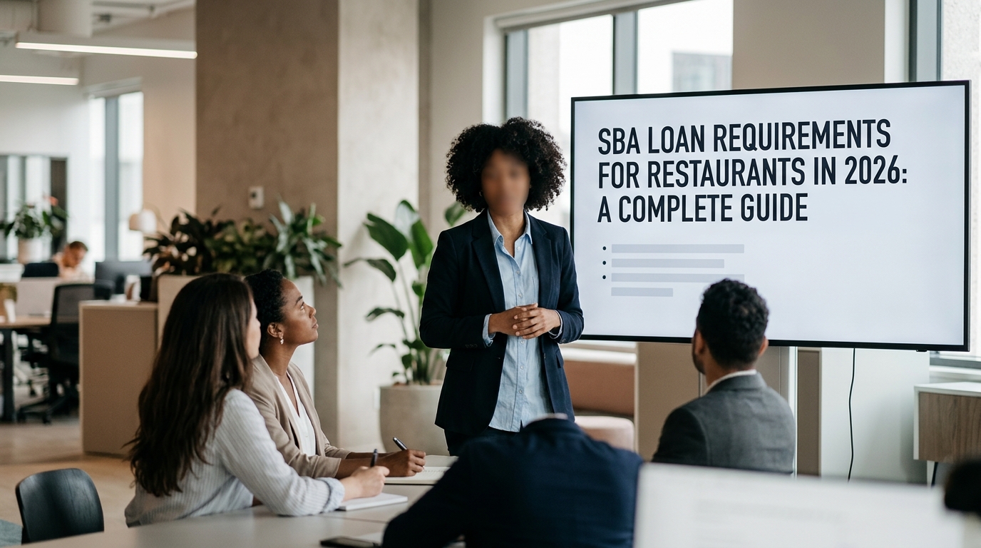 Illustration: SBA Loan Requirements for Restaurants in 2026: A Complete Guide