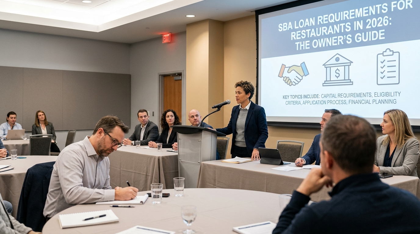Illustration: SBA Loan Requirements for Restaurants in 2026: The Owner’s Guide