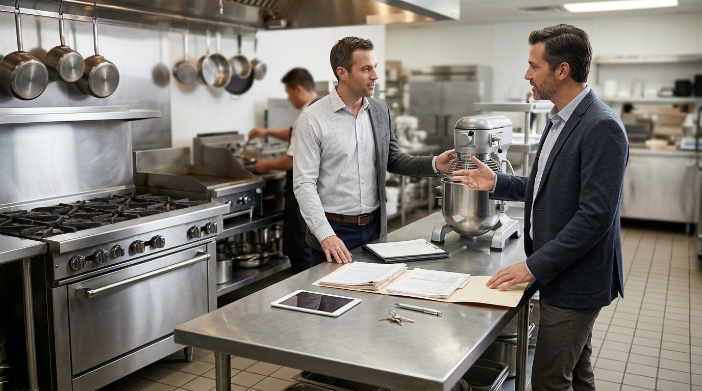 Illustration: Traditional Term Loans vs. Equipment Leasing: Which Financing Path Fits Your Kitchen?